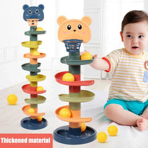 Rolling Ball Stacking Tower